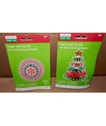 Christmas Paper Activity Kit 4 Different Sets You Choose Creatology Foam 175E - £6.02 GBP