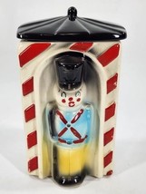 Vintage American Bisque Toy Soldier Cookie Jar - 11&quot; - £35.28 GBP