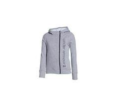 Under Armour Girls  ColdGear Surge Asymmetric Full Zip Hoodie Jacket, Gray, Medi - £27.39 GBP