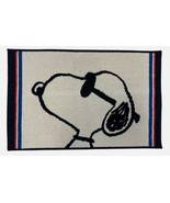 Snoopy Bath Rug 30&quot; x 20&quot;- Cool Dog Red, White &amp; Blue / New in Package - $375.47 MXN