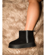 WILD DIVA Round Toe Platform Boots - €24,30 EUR