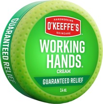 O&#39;Keeffe&#39;s Working Hands Hand Cream for Extreme Dryness 3.4 oz Jar (1 Pa... - $442.12 MXN