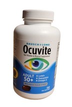 Bausch &amp; Lomb Ocuvite Adult 50+ Eye Vitamin Mineral Supplement 150 Softgel 11/24 - £27.12 GBP