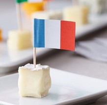 1000 French France Flag 2.5&#39;&#39; Mini-toothpicks (10x 100 ct packs) - £17.69 GBP