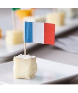 1000 French France Flag 2.5&#39;&#39; Mini-toothpicks (10x 100 ct packs) - £17.36 GBP