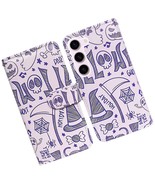 Galaxy S23 Plus Case, Skull Spider Leather Flip Phone - $44.03
