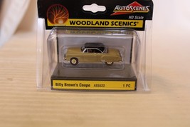 HO Scale Woodland Scenics, Auto Scenes, Billy Brown&#39;s Coupe #AS5522 BN - £22.38 GBP