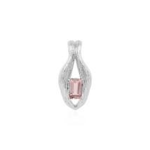 Jewelry of Venus fire  Pendant of Water Pink tourmaline silver pendant - £451.55 GBP