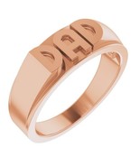 14K Rose Gold DAD Men&#39;s Ring - $3,199.06 CAD+