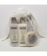 Cali Oliva Farmacia 5 Piece Travel Set Shampoo Conditioner Shower Gel Ba... - $295.56 MXN