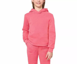 Mondetta Girls Size Medium 10/12 Pink Fleece Hoodie Sweatshirt NWT - £6.73 GBP