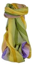 Mulberry Silk Classic Long Scarf Chawla Rainbow Palette by Pashmina &amp; Silk - £23.47 GBP