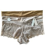Danskin 2 Pack Lace Hipster Boy Leg Underwear With Laser Band Plus Size 2X - $27.14 CAD