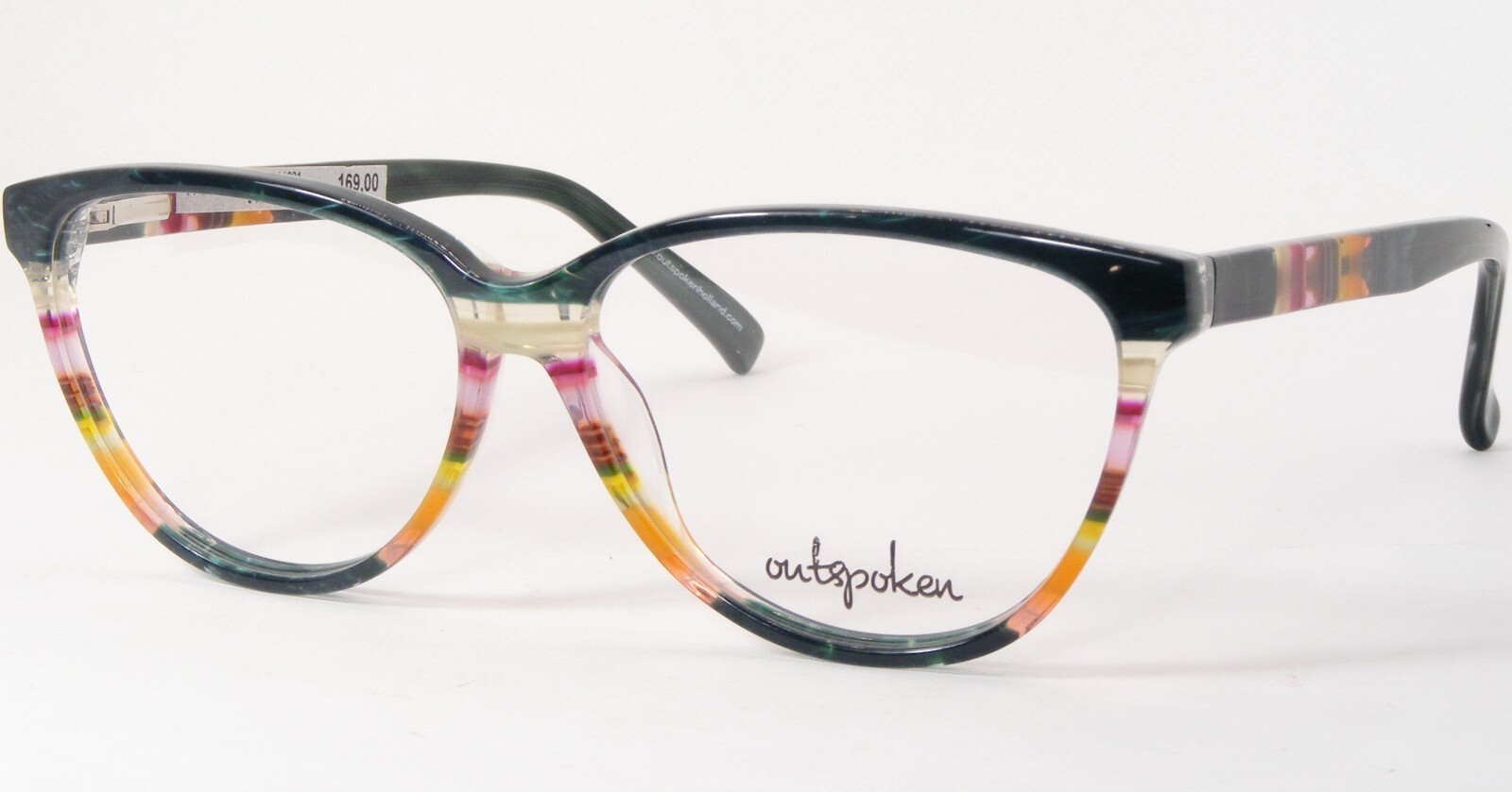 Outspoken OA1601 C03 Multicolore Unique Rare Lunettes Monture 55-13-140mm - $135.63
