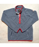 Burton Durable Goods Dryride Button Snap Pullover Fleece Sweater Mens Si... - $475.03 MXN