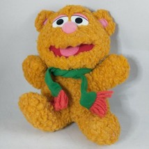 Vintage 1987 Baby Fozzy Bear Jim Henson&#39;s Muppet Babies 8&quot; Plush Fozzie - £3.89 GBP
