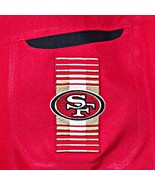 Onfield Reebok NFL San Francisco SF 49ers Snap Front Polyester Camp Shir... - £39.41 GBP