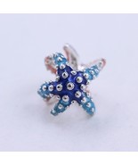 925 Sterling silver Colourful Starfish Mini Charm 793817C01  Gift for her - $285.53 MXN