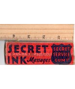 RARE SECRET INK MESSAGES/SECRET SERVICE GUM package 1935 unopened - $7,124.81 MXN