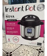 Instant Pot DUO NOVA DUO60 6Qt 7-in-1 Multi-Use Programmable Pressure Cooker - $73.26