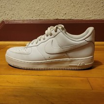 Nike Air Force 1 AF1 Low Triple White Sneakers Shoes 316122-111 Men Sz 11.5 USED - £49.73 GBP