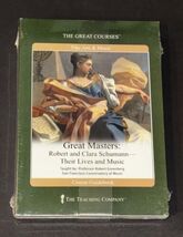 Great Courses Great Masters: Robert and Clara Schumann- Their Lives and ... - $17.81