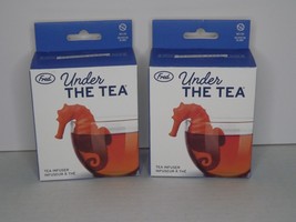 2 Boxes Genuine Fred Under The Tea Infuser Orange Seahorse New (X) - £15.02 GBP