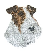 Amazing Dog Faces [Fox Terrier[Custom and Unique] Embroidered Iron on/Sew Patch  - $15.43