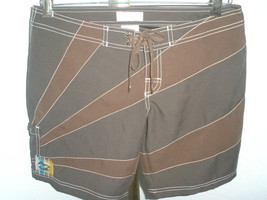 Womens Billabong Boardshorts Brown Sz 3 (32 in) - £15.78 GBP