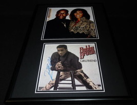 Bobby Brown Signed Framed Girlfriend Record Album &amp; Photo Display w/ Whitney - £118.42 GBP