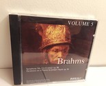 Brahms - Symphonie n°4 en mi mineur Italiana/Arigoni Vol. 5 (CD, point n... - $9.49
