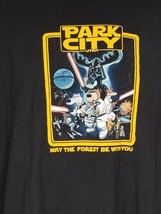 PARK CITY Utah Star Wars May the Forest Be With You Duck Co T Shirt Mens... - £14.11 GBP