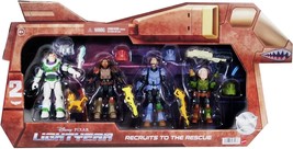 Disney Pixar Lightyear Recruits to the Rescue action Figure Pack NEW, Free Ship - £13.37 GBP