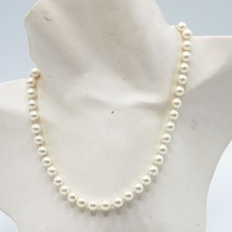 Faux Pearl Necklace made in Japan - $44.57