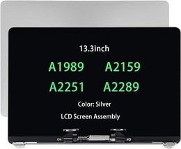 13.3In Screen Replacement For Macbook Pro A2159 A2289 A1989 A2251 Emc 3214 Emc 3 - £285.24 GBP