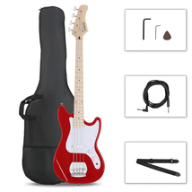 Glarry 4 String 30in Short Scale Thin Body GB Electric Bass Guitar  - £117.98 GBP