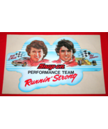 Vintage 80s BILL ELLIOT &amp; RICK MEARS Snap-On Decal Sticker NASCAR Cart I... - $221.89 MXN