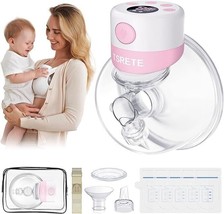 TSRETE Breast Pump S12 Wearable Electric Hands-Free  Pumps 21-24mm Universal - £21.24 GBP