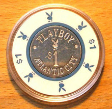 (1) $1. Playboy C ASIN O Chip - 1981 - Atlantic City, New Jersey - Bud Jones Mold - $14.69