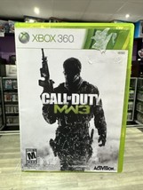 Call of Duty Modern Warfare 3 (Microsoft Xbox 360, 2011) CIB Complete Tested! - £6.32 GBP