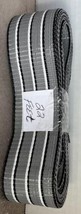 Vintage Lawn Chair Webbing Gray, Black &amp; White 2 In by 22 Feet - $17.37