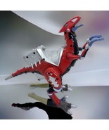 Power Rangers Dino Thunder Raptor 2003 Bandai 8” Red Dinosaur Figure -Not Workin - $10.28