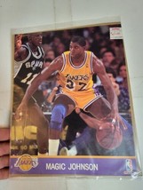 Magic Johnson Picture NBA Hoops Action Photos NIP Vintage Deadstock L.A. Lakers - £7.82 GBP