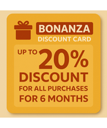 Up to 20% off all purchases for 6 months - €31,93 EUR