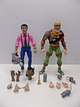 Neca TMNT Teenage Mutant Ninja Turtles Rat King and Vernon 2 Pack Reel Toys - £79.00 GBP