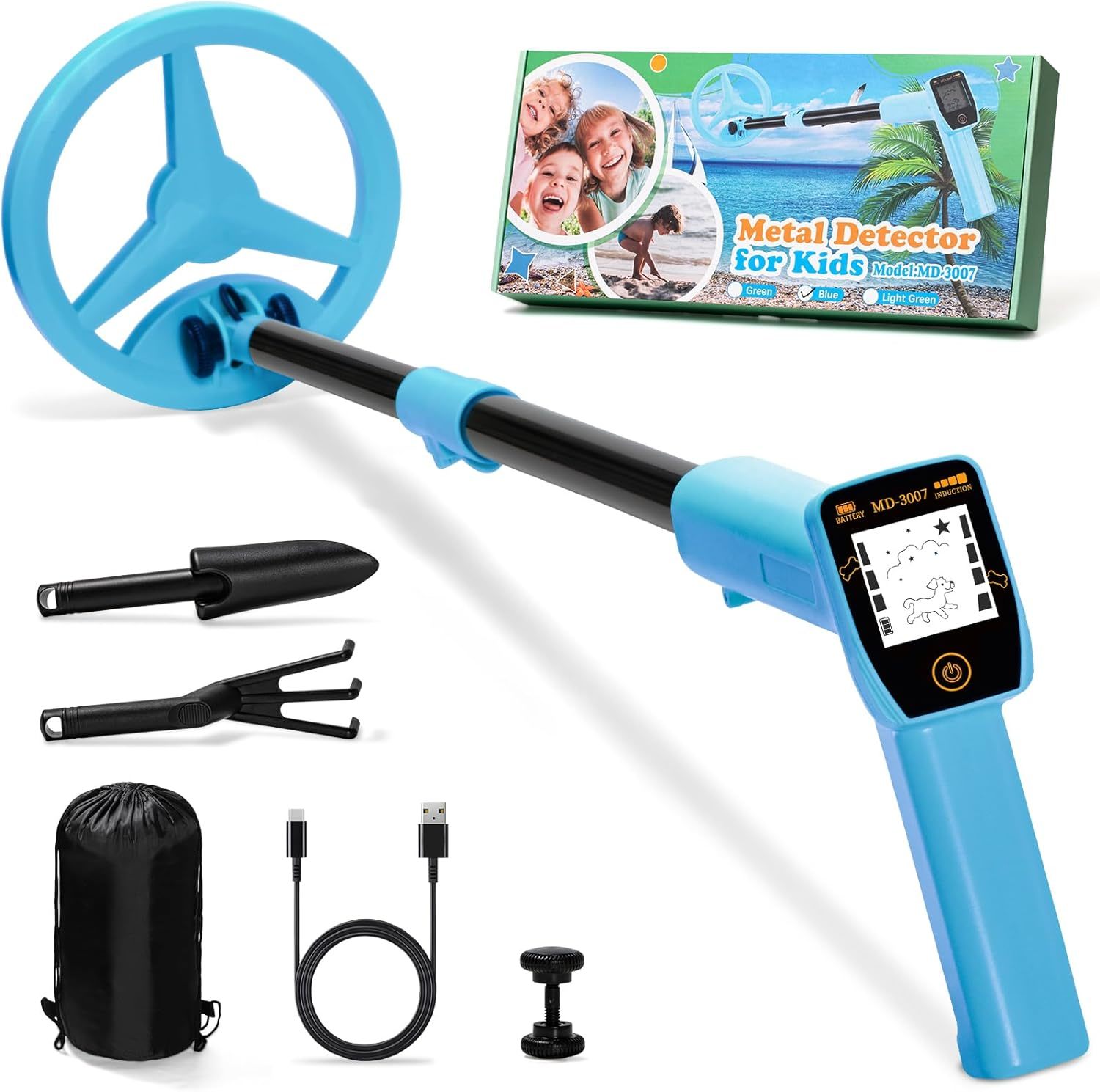 Metal Detector For Kids, Smofrees Usb Rechargeable Kids Metal Detector,,... - $53.95