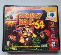 Donkey Kong 64 CASE ONLY Nintendo 64 N64 Box BEST Quality Available - £11.67 GBP