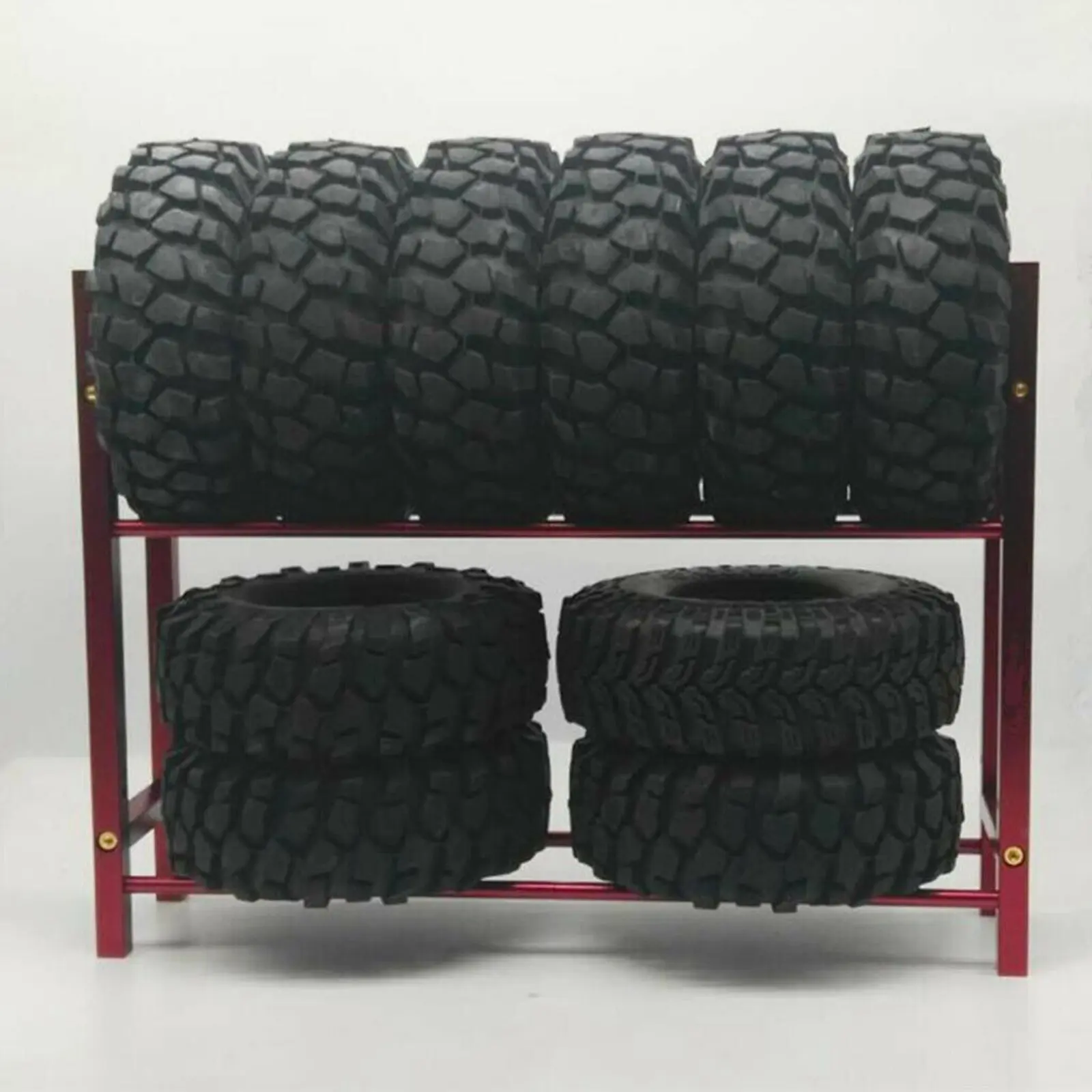 1/10 Scale Metal RC Tire Tyre Rack Garage Accessories for Drifts, Truck, Buggy - £17.55 GBP+