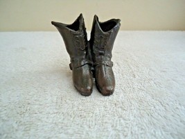 Vtg Diecast ? Cowboy Boots Shaped Toothpick / Match Stick Holder &quot; GREAT... - £13.21 GBP