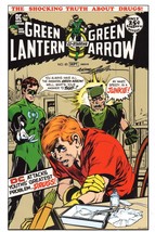 11x17 Inch SIGNED Neal Adams Art Print Green Lantern Green Arrow #85 Drug Cover - $49.49